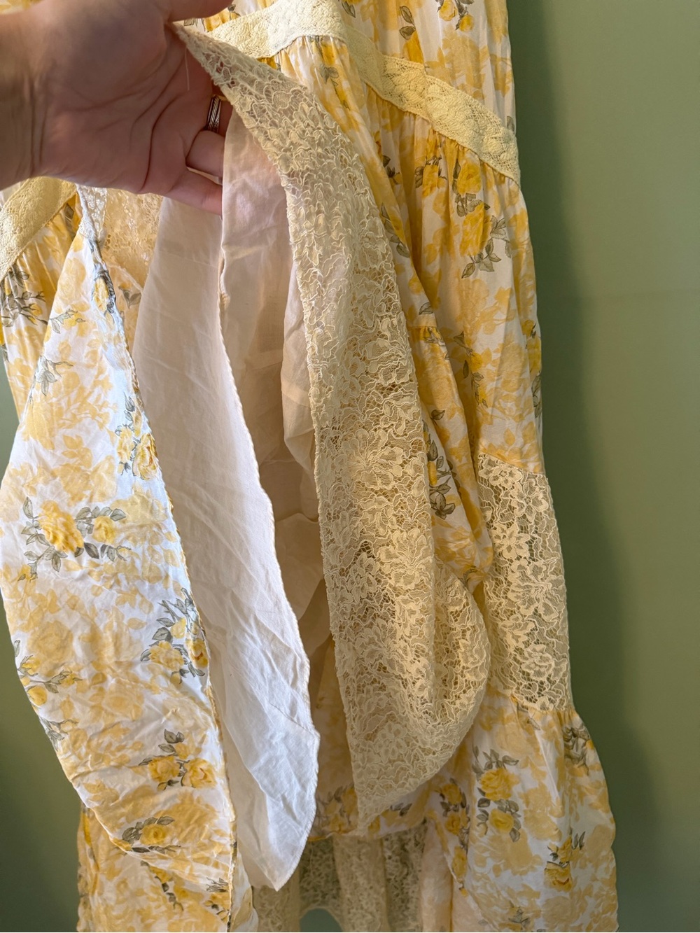 LoveShackFancy Tink Dress in Lemon Daydream floral print sz. 8 - Picture 9 of 13